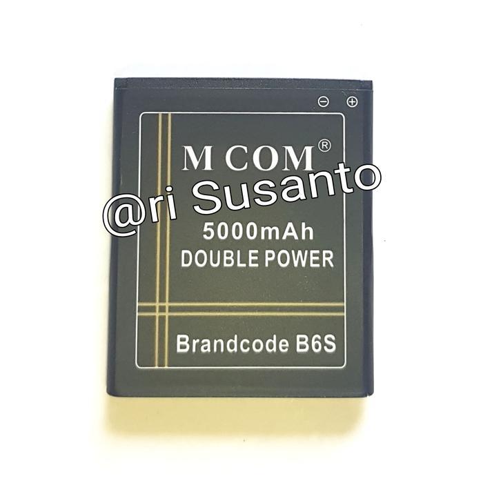 BATERAI MCOM FOR BRANDCODE B6S DOUBLE POWER 5000MAH