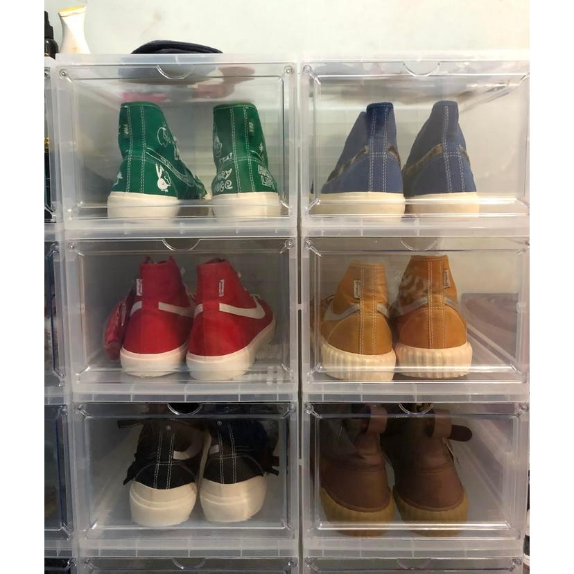 Box Sepatu Transparan