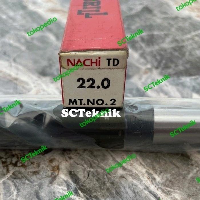 Mata Bor Besi Nachi 22 Mm Hss Taper Shank