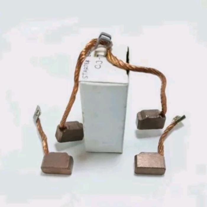 Carbon Brush Starter Jeep Cj7 Cj-7 Bensin