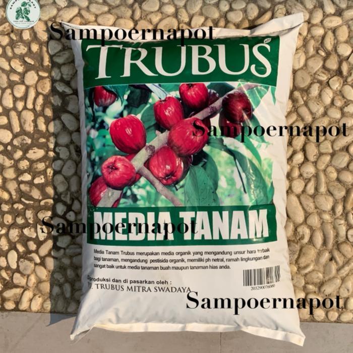 Media Tanam Organik Trubus Kemasan Pabrik Siap Pakai Untuk Tanaman - Media Tanam Trubus