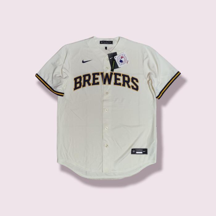 Jersey Baju Mlb Baseball Original Milwaukee Brewers Nike Promo 