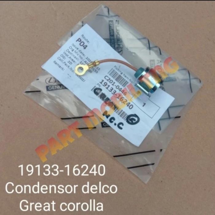 Jual Condensor Kondensor Delco Toyota Soluna Great Corola 19133-16240 Ori Kode 006