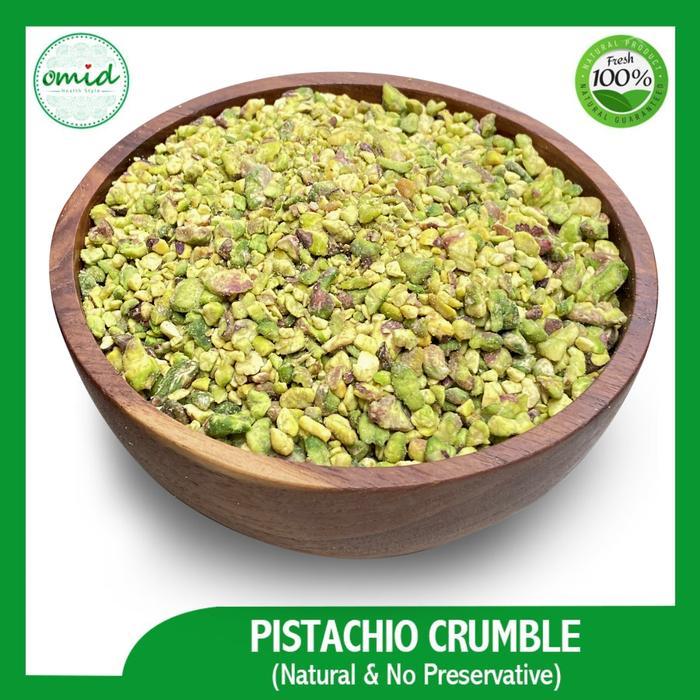 o4mi- 250Gr - Pistachio Crumble Pecahan Pistachio Pistachio Halus