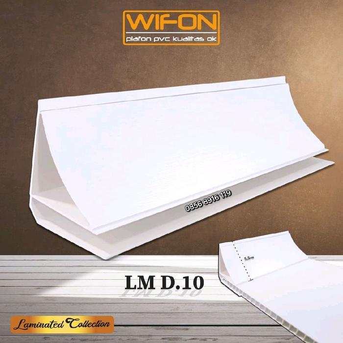 List dinding PVC List dinding besar 5.5cm List siku dinding PVC Siap Kirim