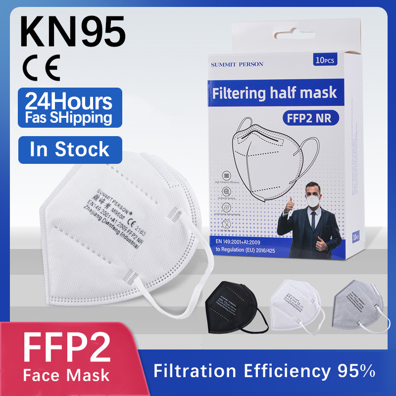 6 layer FFP2 CE KN95 Masque thicker KN95 Face Mask PM2.5 Anti-fog