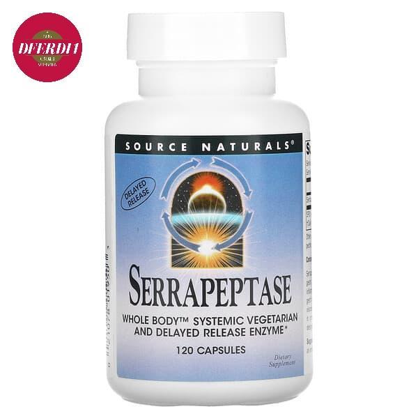 Source Naturals Serrapeptase 120 Capsules