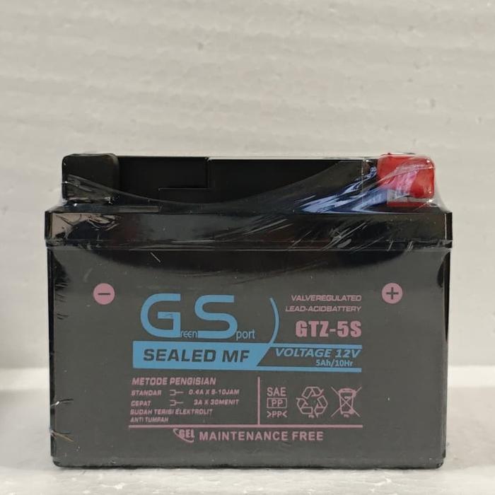 Aki Motor Honda Blade 110 + Blade 125 (Gtz5S Gs Greensport )Aki Kering Mf