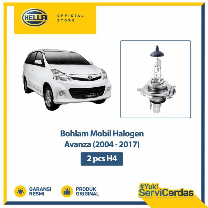 Lampu Mobil Avanza 2004 - 2017 H4 (2 Pcs) - Bohlam Mobil Hella
