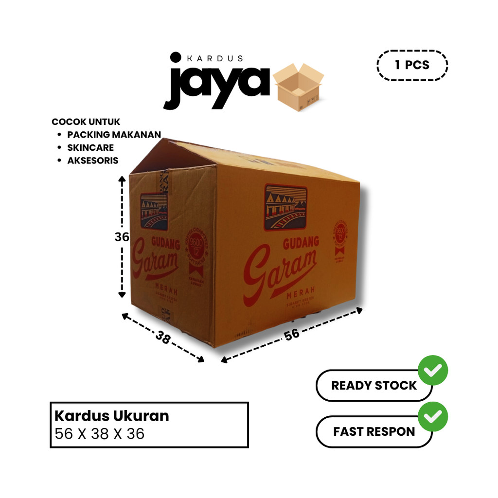 Gudang Garam Merah | Cocok untuk Packing Barang | Harga Murah | 1 Pcs