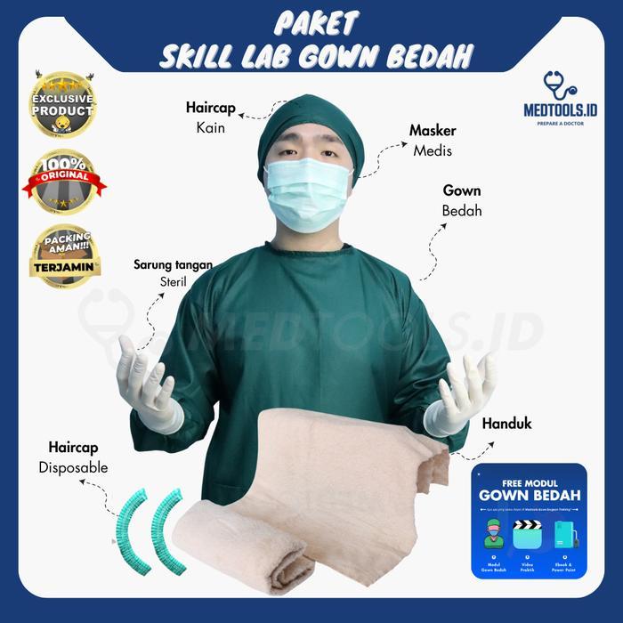 Paket Skill Lab Gown Bedah