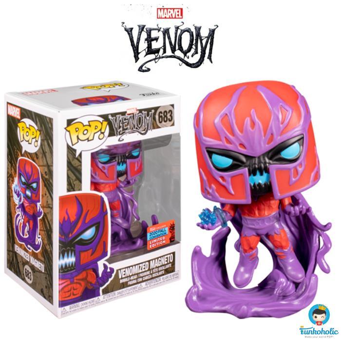 Funko Pop Marvel Venom - Venomized Magneto [Nycc Exclusive] #683
