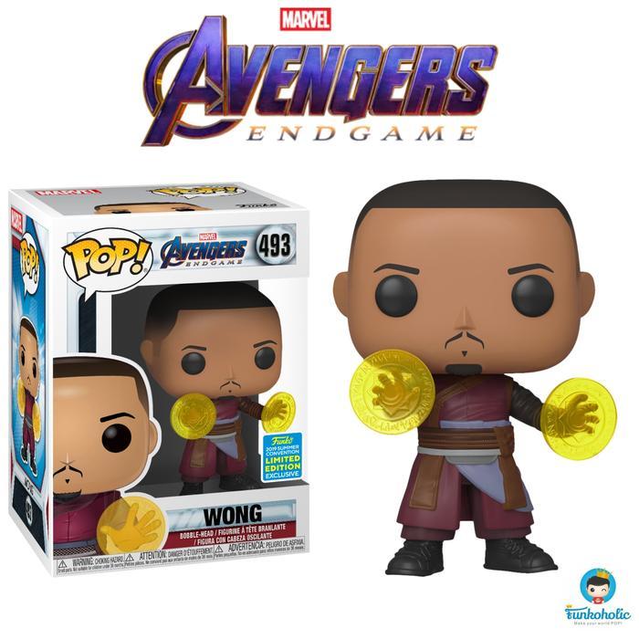 Funko Pop Marvel Avengers Endgame - Wong (Sdcc Exclusive) #493