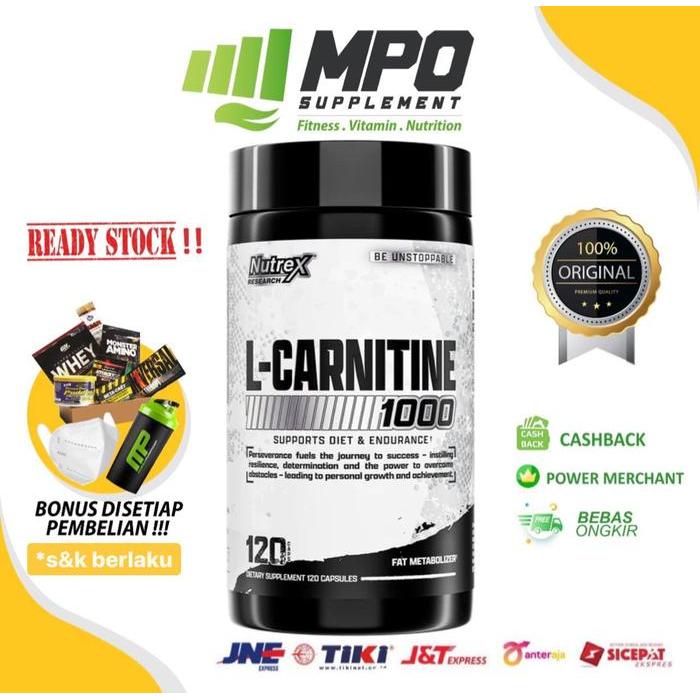 Nutrex Lipo-6 Carnitine (120 Caps) Lcarnitine L Carnitine L-Carnitine Best Seller