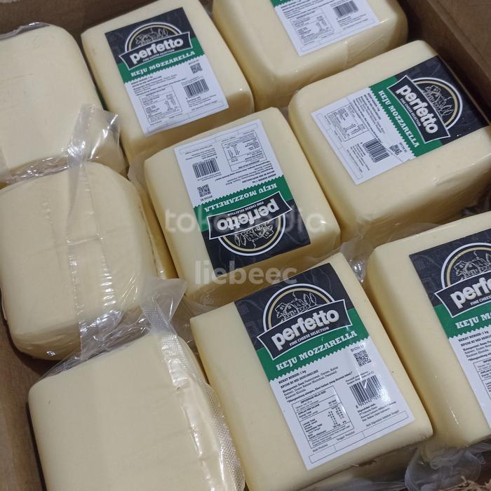 keju mozzarella perfetto 1kg / mozarella cheese perfetto 1kg