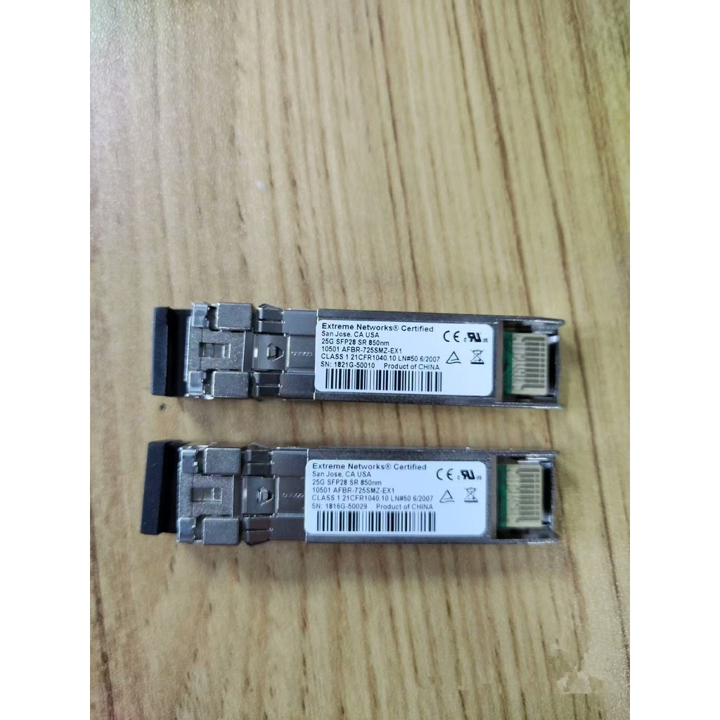 Extreme Networks Transceiver 25G SFP28 SR 850NM AFBR-725SMZ-EX1 SFP Optical Fiber 25GB 850NM