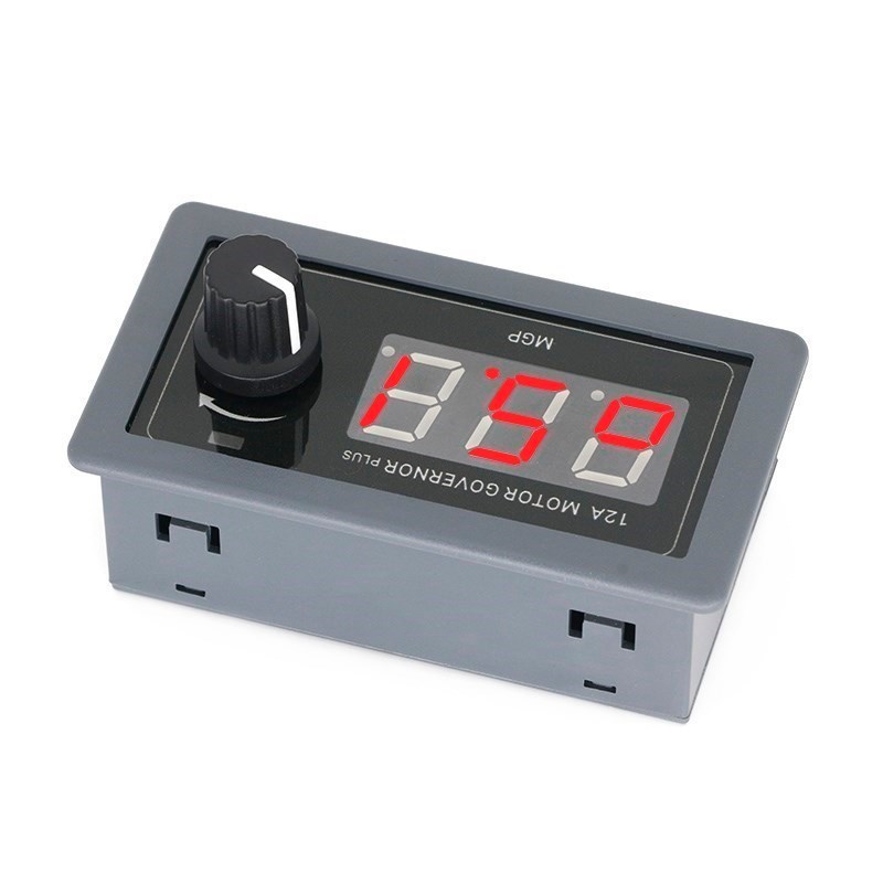 ZK-MG DC5-30V/9-60V 5A/12A PWM DC Motor Governor Adjustable Speed Encoder Digital Display Duty Cycle