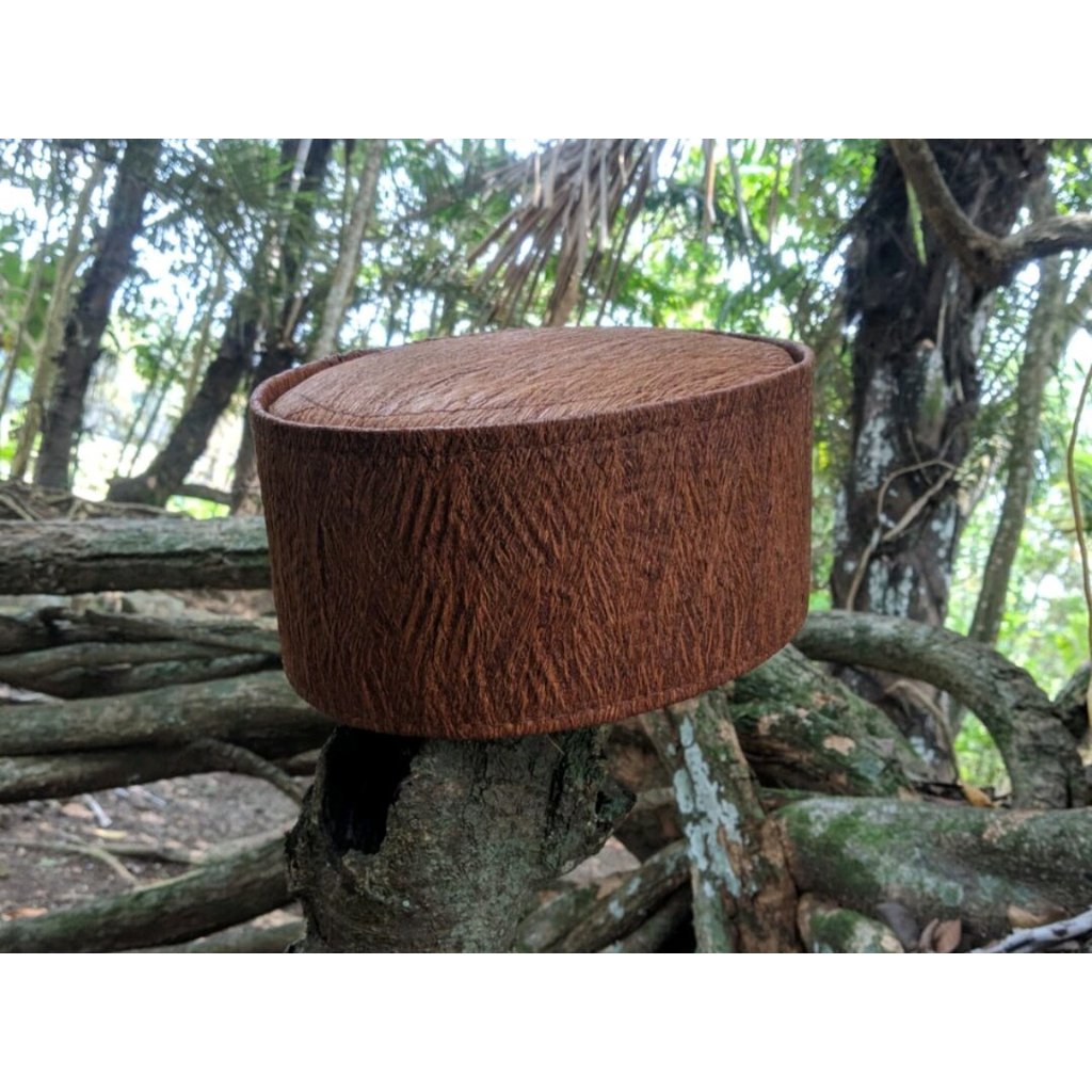 Peci kulit kayu waru kopiah pria unik peci songkok motif terbaru termurah