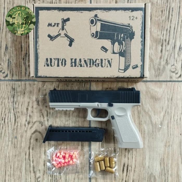Mainan G17 Tactical Auto Ejecting Dart Blaster Mainan Plastik