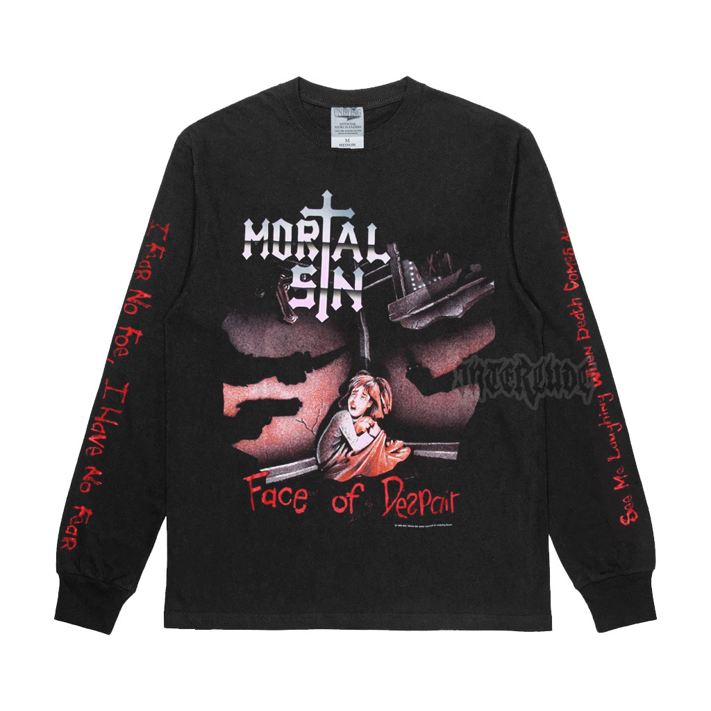 LONGSLEEVE - MORTAL SIN - Face of Despair