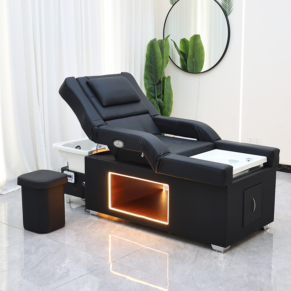 XinSheng Head SPA Salon Hair Washing Bed Shampoo Bed Thai Massage Table Barbershop Commercial