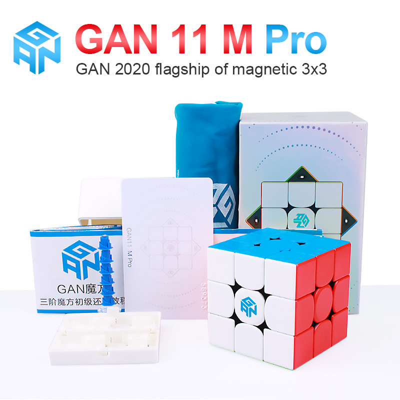 Gan 11 M Pro 3x3x3 Magnetic Magic Speed Cube GAN 11 UV Soft Professional Fidget Toys Cubo Magico Puz