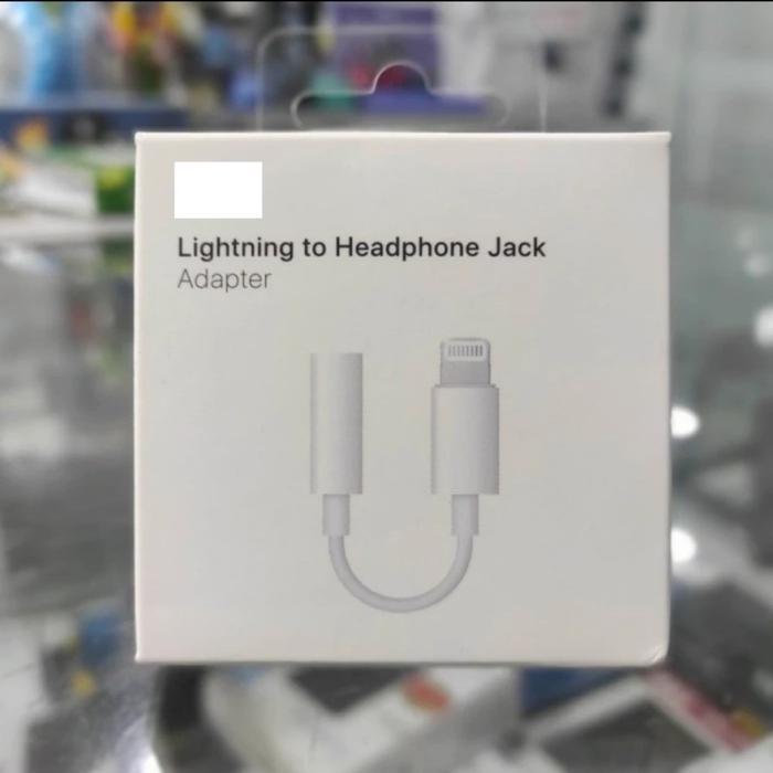 SALE Adapter Lightning For Iphone 11 12 Ipad Pro to 3.5 Audio Earphone Original