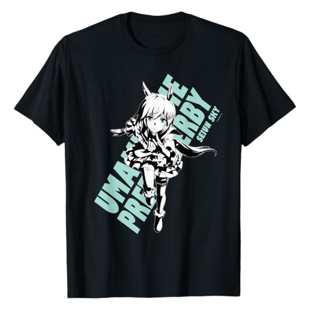 [PO] [Kaos] Uma Musume Pretty Derby T-shirt Seiun Sky (Men's) – Fashion Anime Eksklusif Cygames ATSQ