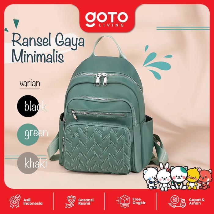 Eiger T- Convese Mini Backpack Tas Sekolah Kuliah KerjaRanselWanita