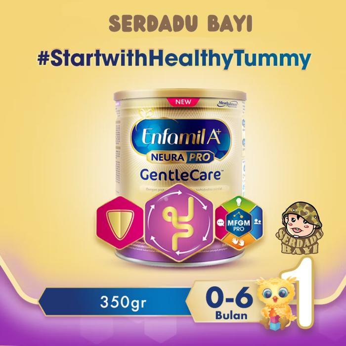 Enfamil A+1 Gentle Care Stage 1 350 gram untuk Bayi 0-6 Bulan Formula Protein Halus dengan Omega 3