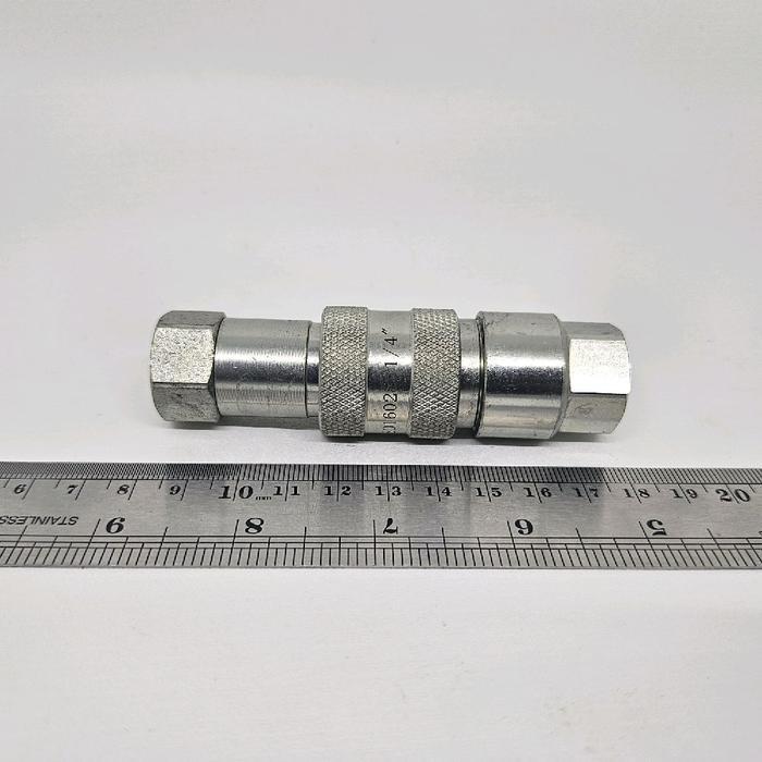 Terlaris Hydraulic Quick Coupler 1/4" Flat Face Oly