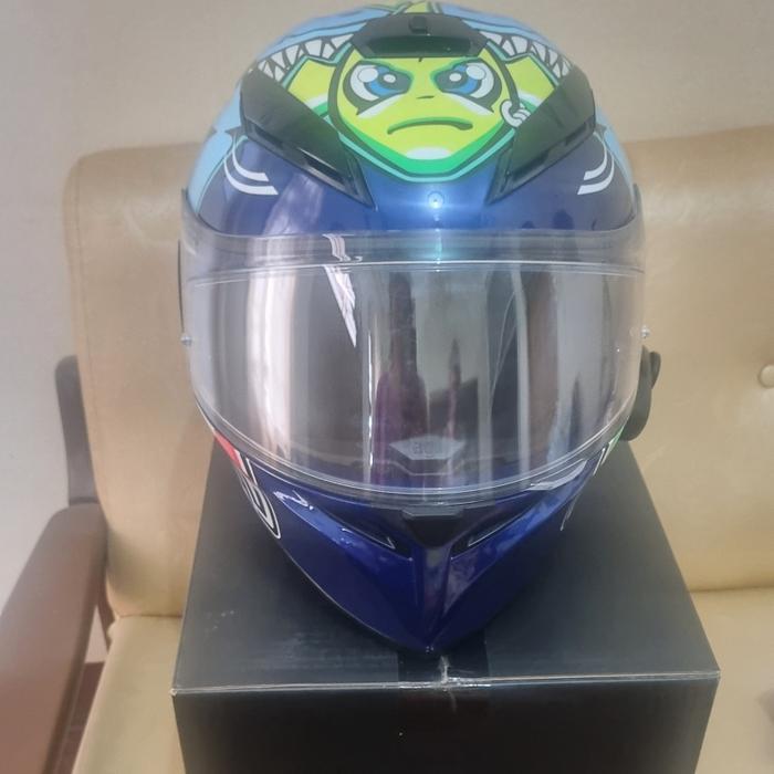 HELM AGV K3SV ROSSI MISANO 2015