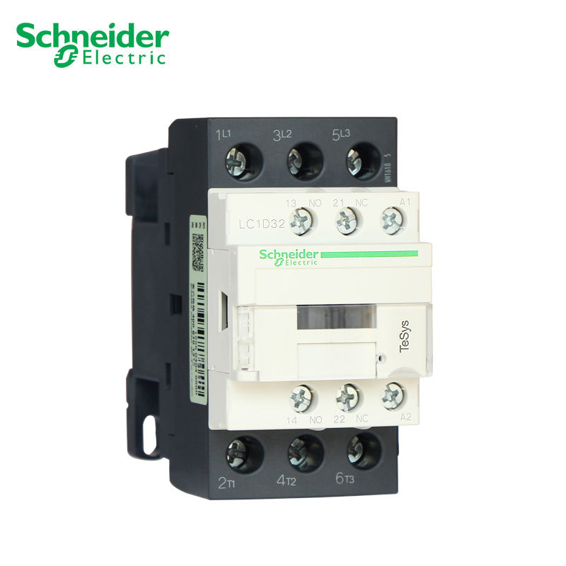 Terbaru Schneider Electric 3P 32A AC Contactor LC1D32M7C LC1D32CC7C LC1D32B7C LC1D32E7C LC1D32F7C LC