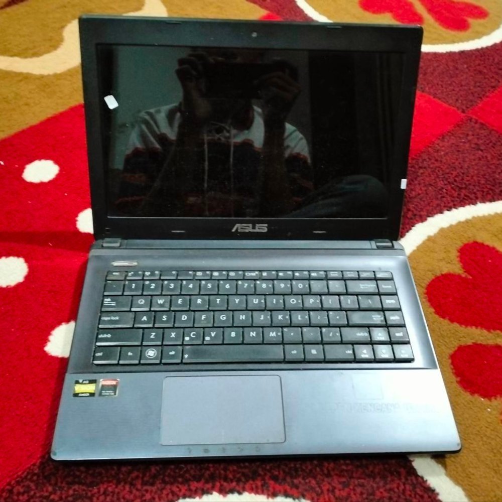 Laptop Asus K45DR AMD A8-4500M RAM 4GB HDD 500GB Tampilan Gaming Second Berkualitas Bergaransi Cocok