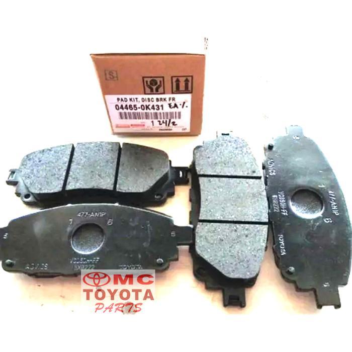 Brake Pad Kampas Rem Depan Innova Reborn Original 04465-0K431