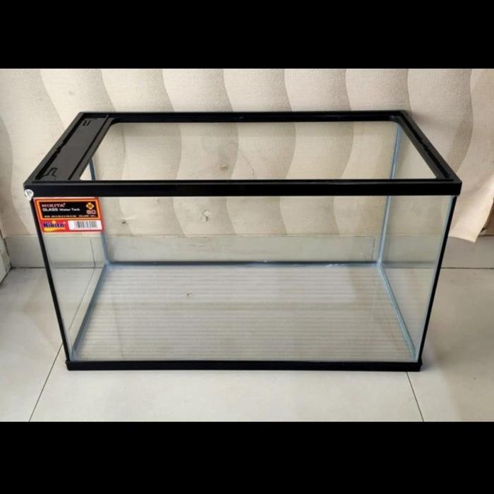 TERMURAH Akuarium Nikita 60cm Akuarium NS 60 Liter Glass Water Tank 60x30x36 cm akuarium akrilik