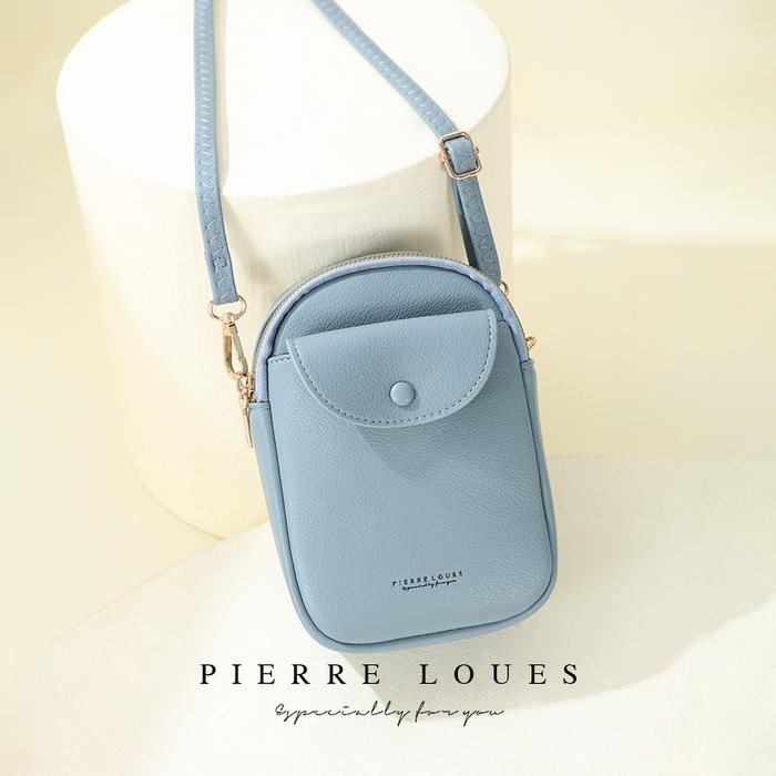Tas Selempang Wanita Kulit PU PIERRE LOUES Ilona Bag