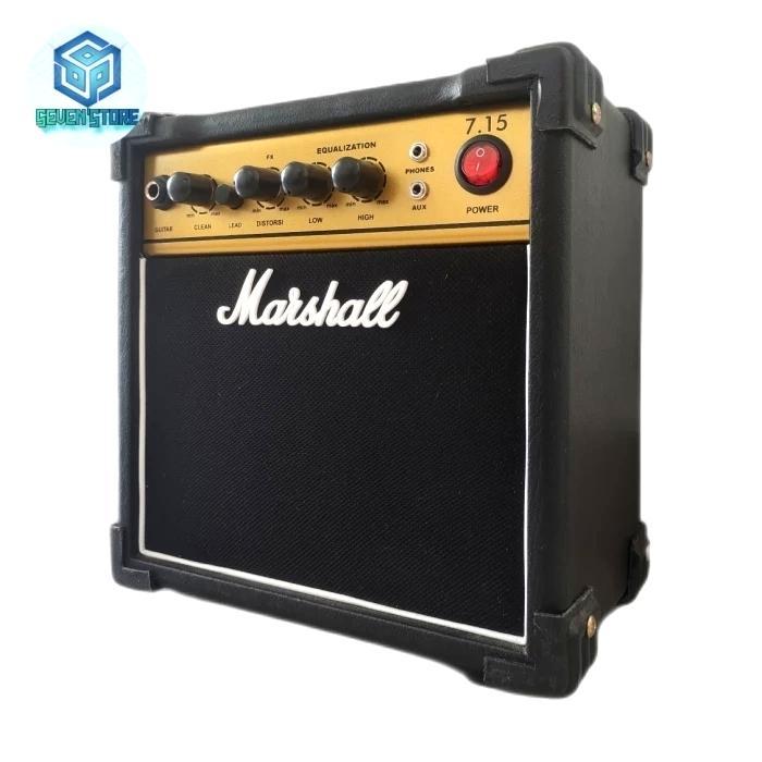 ROBOT - ampli gitar mini sudah distorsi dan 3 input Amplifier Equalizer Bass