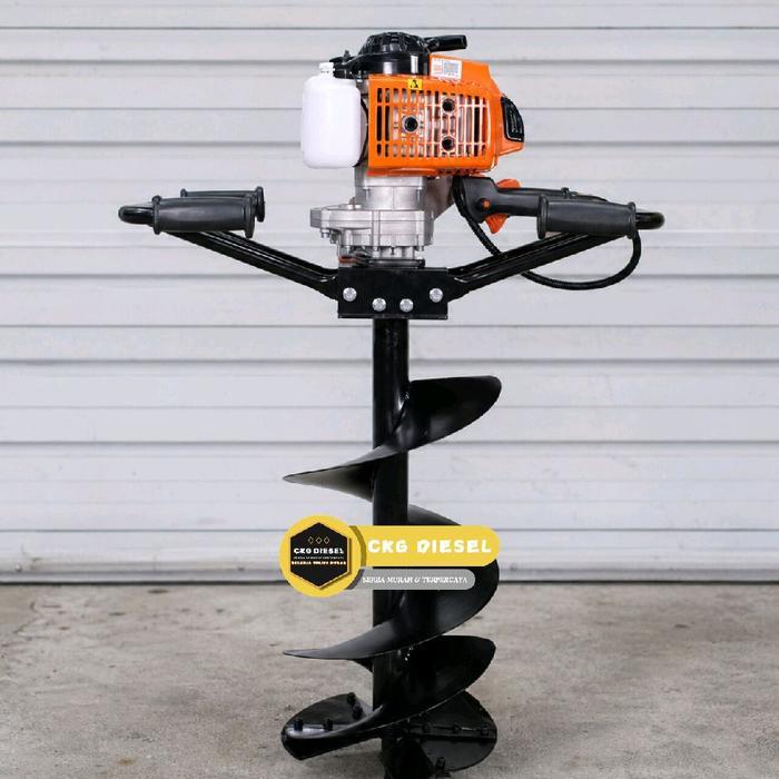 Mesin Bor Tanah Earth Auger Firman FPD 62 FPD62 Drill 4"inch 100mm