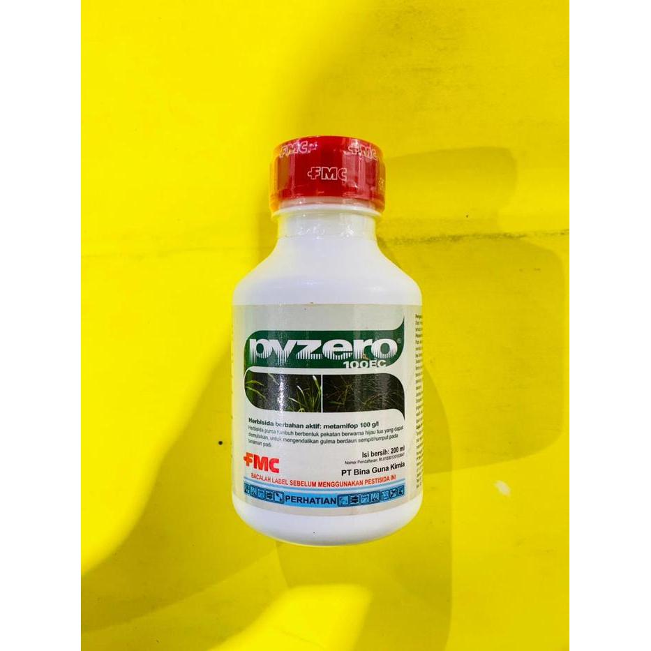 BERKUALITAS Herbisida purna tumbuh pada tanaman padi PYZERO100ec. Isi 400ml
