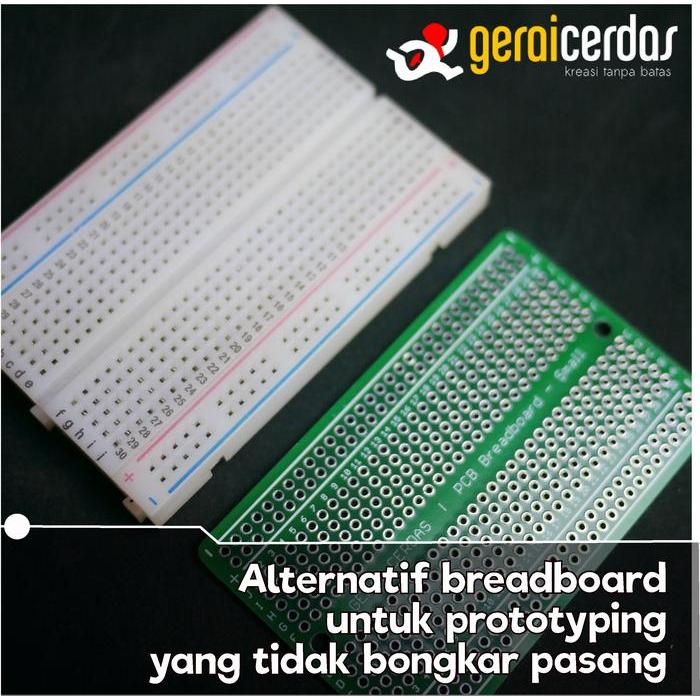 NEW PCB Breadboard 420 holes Protoboard Bukan PCB Bolong Matrix Lubang