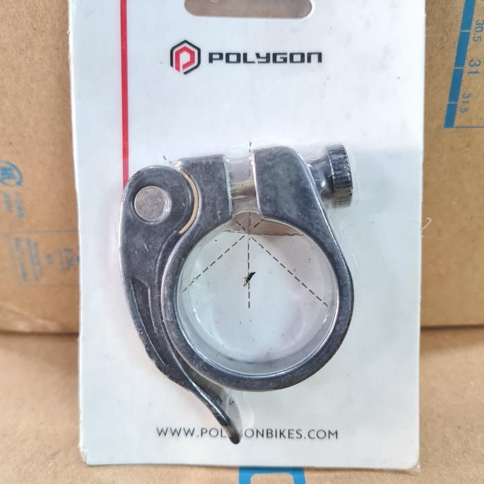 Terlariss SEAT CLAMP / SEATCLAMP / KLEM SADEL SEPEDA ENTITY Y21 / POLYGON 35mm MTB, ROAD, BMX, City,