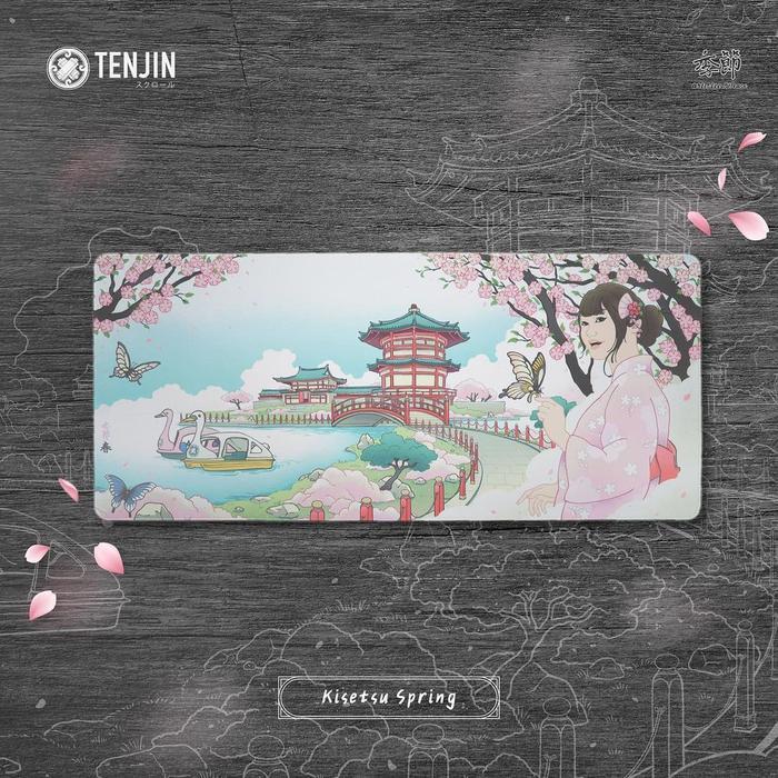 Tenjin Scrollworks - KISETSU SPRING Deskmat