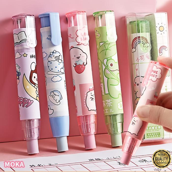 NEW Eraser Pen/Mechanic Eraser / Penghapus mekanik Cute