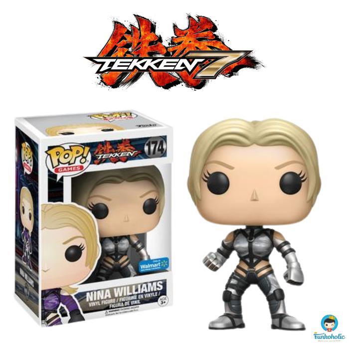 FUNKO POP GAMES TEKKEN - NINA WILLIAMS (SILVER SUIT) WALMART STICKER