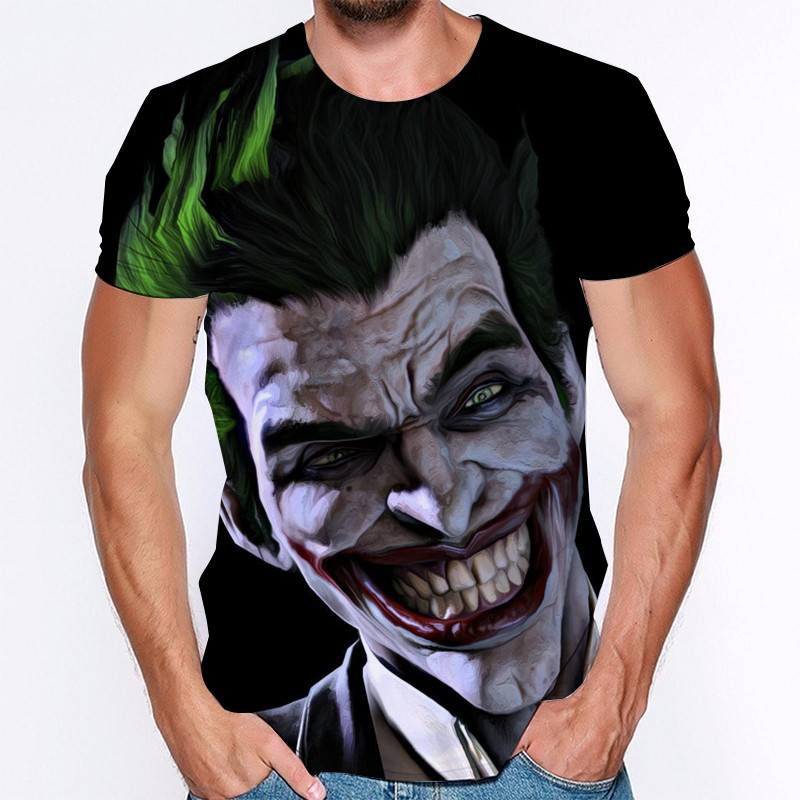 Kaos Baru Kaos Pria Joker Streetwear Kaos Joker