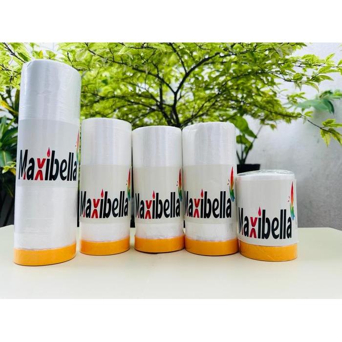 [] Plastik Masking Tape / Covering Film Masking Tape/Masking Tape Plastik