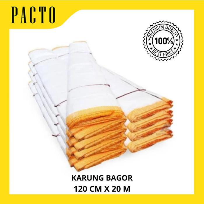 KARUNG BAGOR KARUNG ROL 120 CM X 20 METER KARUNG BAGOR ROLL SATUAN