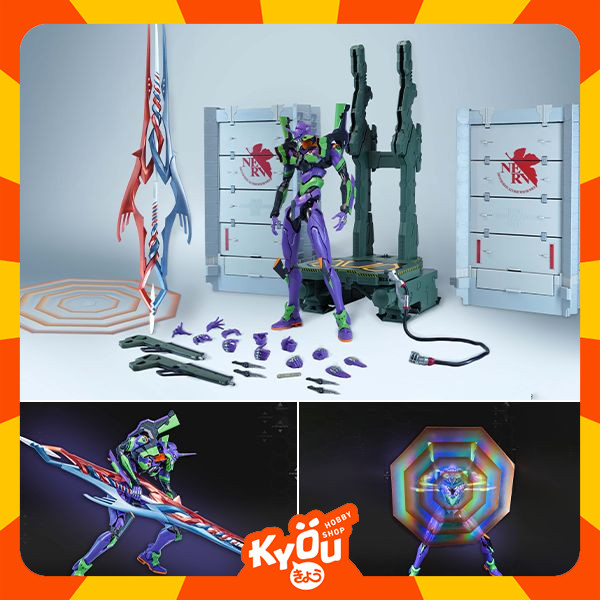 Tron Plastic Model Kit EVA-01 / Evangelion Unit-01 - Deluxe Ver. Neon Genesis Evangelion