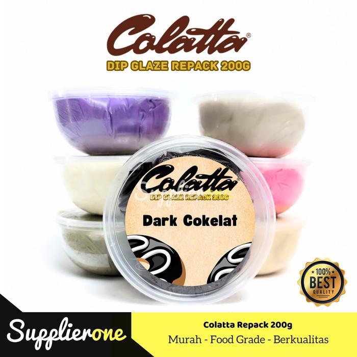 SALE ! Colatta Dip Glaze Repack 200g/ Toping Donat Colatta / Selai Donat / Colatta Selai Donat